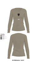 KSK 32447912 Women's Long Sleeve V-neck Shirt - 62