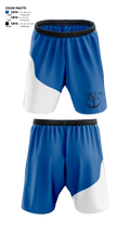 Cudahy High School Swimming 6681337 Athletic Shorts With Pockets - 5