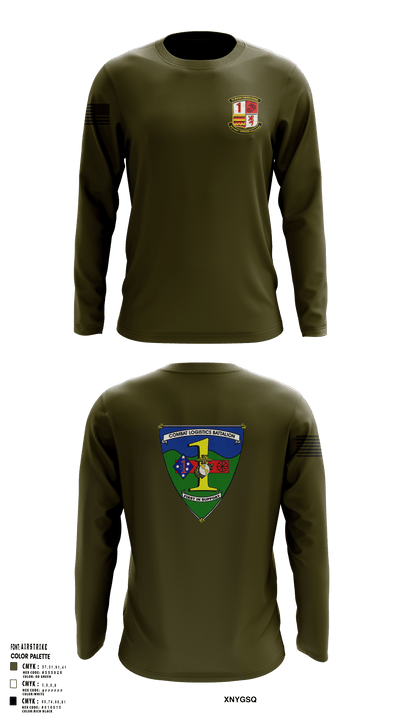 CLB-1 1535130 Long Sleeve Performance Shirt - 108