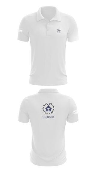 Short Sleeve Performance Polo, GCG BUILDING CONTRACTOR, , Teamtime, Team time, sublimation, custom sports apparel, team uniforms, spirit wear, spiritwear, sports uniforms, custom shirts, team store, custom team store, fundraiser sports, apparel fundraiser