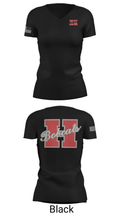 Hope High School Basketball 44898652 Women's Short Sleeve V-neck Shirt - 38