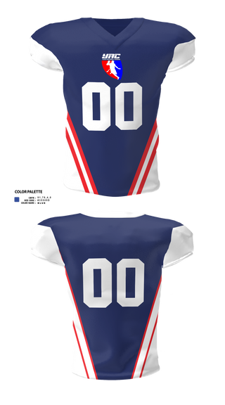 Football Jersey, YAC Flag League, , Teamtime, Team time, sublimation, custom sports apparel, team uniforms, spirit wear, spiritwear, sports uniforms, custom shirts, team store, custom team store, fundraiser sports, apparel fundraiser