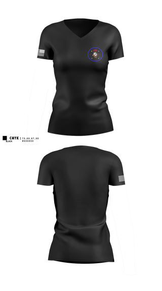 Womens Short Sleeve Vneck Shirt, , Navy, Teamtime, Team time, sublimation, custom sports apparel, team uniforms, spirit wear, spiritwear, sports uniforms, custom shirts, team store, custom team store, fundraiser sports, apparel fundraiser
