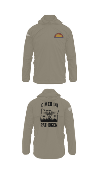 Windbreaker, C Med, National Guard, Teamtime, Team time, sublimation, custom sports apparel, team uniforms, spirit wear, spiritwear, sports uniforms, custom shirts, team store, custom team store, fundraiser sports, apparel fundraiser