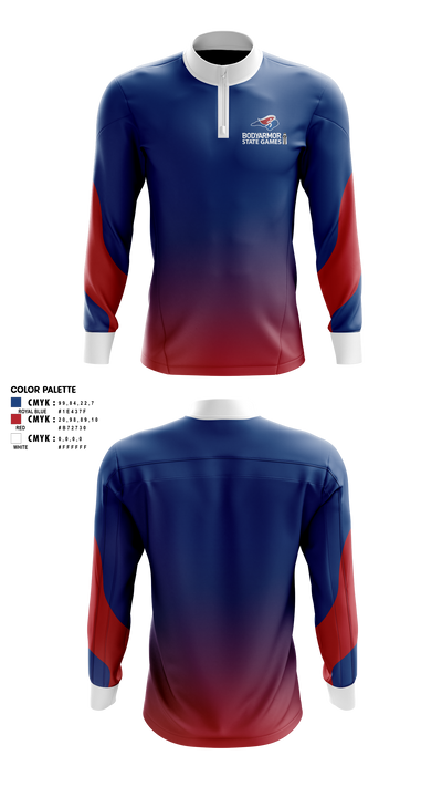 undefined Quarter Zip Jacket - 1