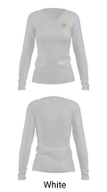 Barstow Little League Softball 86205357 Women's Long Sleeve V-neck Shirt - 16