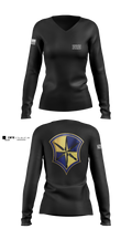 Capabilities Protection Detachment 8892407 Women's Long Sleeve V-neck Shirt - 1