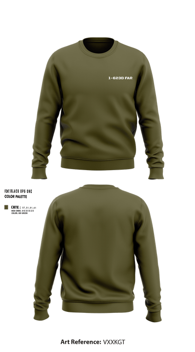 1/623rd FAR 72334612 Crew Neck Sweatshirt - 4
