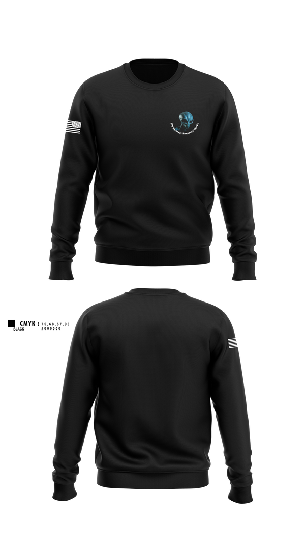 Crew Neck Sweatshirt, UFO Recovery Response Unit  2-1, , Teamtime, Team time, sublimation, custom sports apparel, team uniforms, spirit wear, spiritwear, sports uniforms, custom shirts, team store, custom team store, fundraiser sports, apparel fundraiser