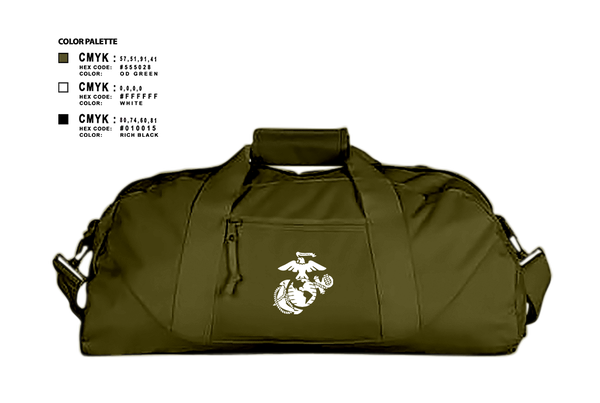 Duffle Bag, Service Co, Marines, Teamtime, Team time, sublimation, custom sports apparel, team uniforms, spirit wear, spiritwear, sports uniforms, custom shirts, team store, custom team store, fundraiser sports, apparel fundraiser