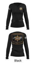 DCSO 2nd Squad 88139355 Women's Long Sleeve V-neck Shirt - 35