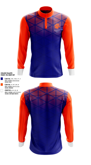 Quarter Zip Jacket, Jamestown Middle School Basketball, Men's Basketball, Teamtime, Team time, sublimation, custom sports apparel, team uniforms, spirit wear, spiritwear, sports uniforms, custom shirts, team store, custom team store, fundraiser sports, apparel fundraiser