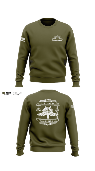 Q TROOP 2/278 ACR 39002186 Crew Neck Sweatshirt - 2