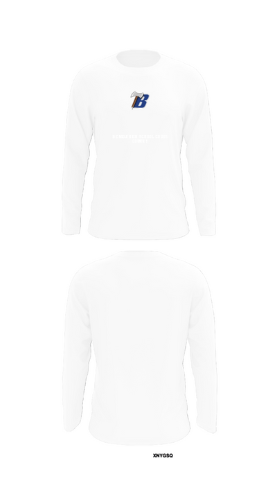 Bemidji High School Cross Country 38655137 Long Sleeve Performance Shirt - 8