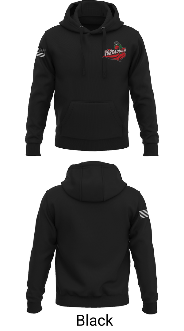 Hoodie, Boone Toreadors Track & Field, Track & Field, Teamtime, Team time, sublimation, custom sports apparel, team uniforms, spirit wear, spiritwear, sports uniforms, custom shirts, team store, custom team store, fundraiser sports, apparel fundraiser