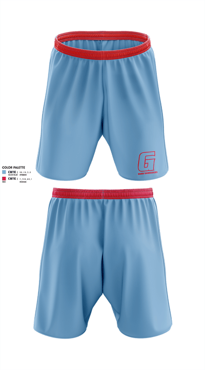 Bonn Gamecocks 42414878 Athletic Shorts With Pockets - 1