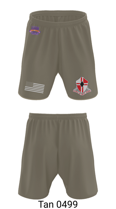 92nd Engineers 80974269 Athletic Shorts With Pockets - 69
