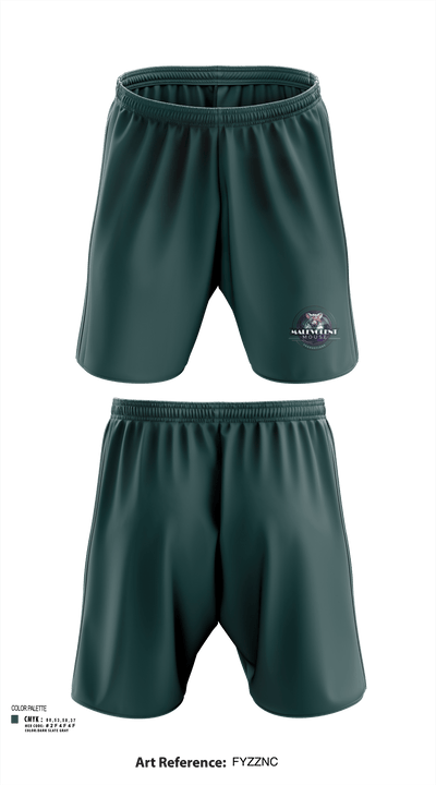 Malevolent Mouse Productions Athletic Shorts With Pockets - 107