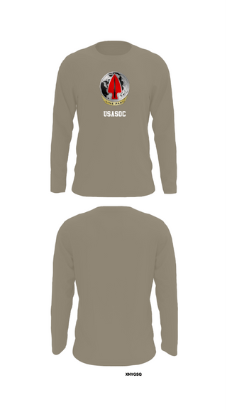 Long Sleeve Performance Shirt, Usasoc, Army, Teamtime, Team time, sublimation, custom sports apparel, team uniforms, spirit wear, spiritwear, sports uniforms, custom shirts, team store, custom team store, fundraiser sports, apparel fundraiser