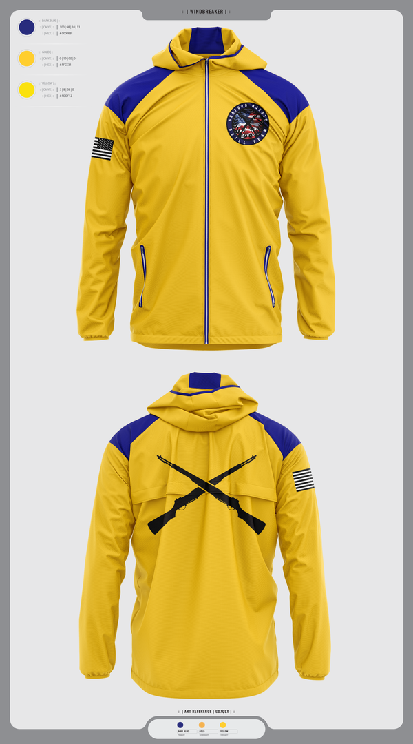 Windbreaker, Seaford NJROTC, Navy, Teamtime, Team time, sublimation, custom sports apparel, team uniforms, spirit wear, spiritwear, sports uniforms, custom shirts, team store, custom team store, fundraiser sports, apparel fundraiser