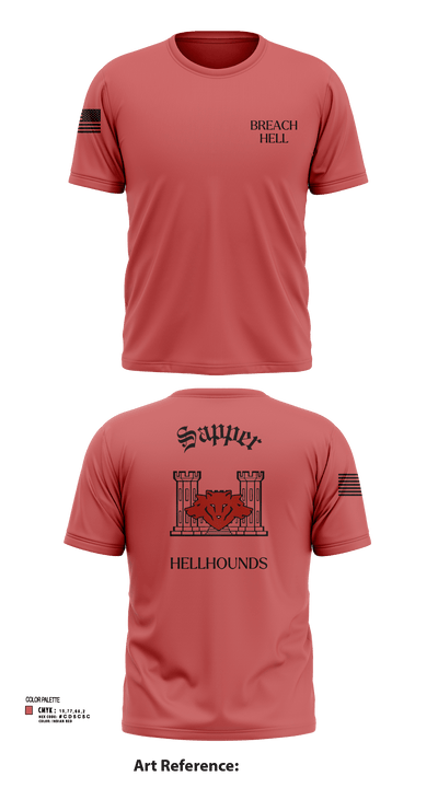 811th EN CO 58008246 Short Sleeve Performance Shirt - 104
