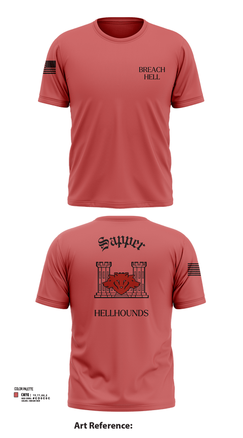 Short Sleeve Performance Shirt, 811th EN CO, , Teamtime, Team time, sublimation, custom sports apparel, team uniforms, spirit wear, spiritwear, sports uniforms, custom shirts, team store, custom team store, fundraiser sports, apparel fundraiser