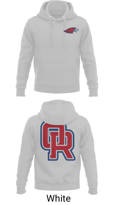 Oak Ridge High School Tennis 19732453 Hoodie - 3