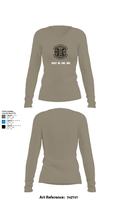 HQSPT Bn, PMO, Brig 79811584 Women's Long Sleeve V-neck Shirt - 62