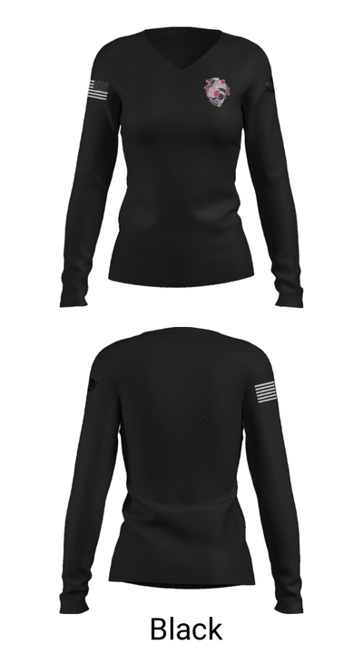 DSU 46178444 Women's Long Sleeve V-neck Shirt - 37