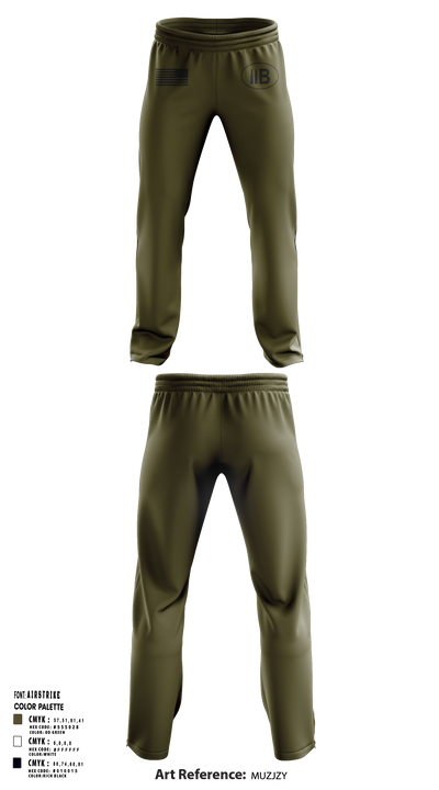 410th regiment 28429232 Sweatpants - 1