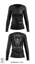 Evac PLT, RSS, 2CR 13991169 Women's Long Sleeve V-neck Shirt - 122