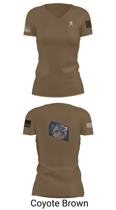 TITAN BN 10830522 Women's Short Sleeve V-neck Shirt - 8