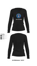 Zia division 50198022 Women's Long Sleeve V-neck Shirt - 21