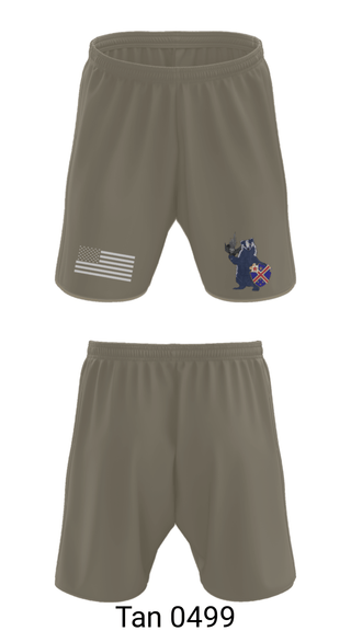 Athletic Shorts With Pockets, Badger platoon, Army, Teamtime, Team time, sublimation, custom sports apparel, team uniforms, spirit wear, spiritwear, sports uniforms, custom shirts, team store, custom team store, fundraiser sports, apparel fundraiser