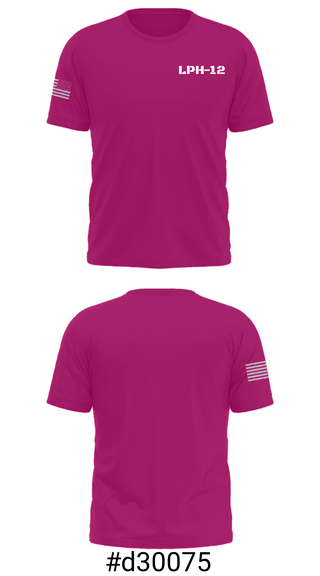 Short Sleeve Performance Shirt, LPH-12, Navy, Teamtime, Team time, sublimation, custom sports apparel, team uniforms, spirit wear, spiritwear, sports uniforms, custom shirts, team store, custom team store, fundraiser sports, apparel fundraiser