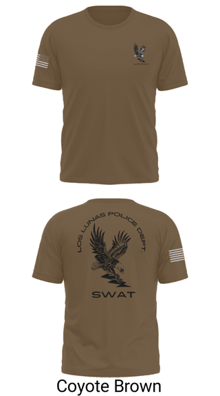 Old School Cotton Feel Shirt, LOS LUNAS POLICE DEPT. SWAT, , Teamtime, Team time, sublimation, custom sports apparel, team uniforms, spirit wear, spiritwear, sports uniforms, custom shirts, team store, custom team store, fundraiser sports, apparel fundraiser