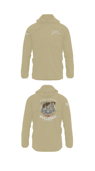 Windbreaker, B/3-34 Bulldogs, Army, Teamtime, Team time, sublimation, custom sports apparel, team uniforms, spirit wear, spiritwear, sports uniforms, custom shirts, team store, custom team store, fundraiser sports, apparel fundraiser