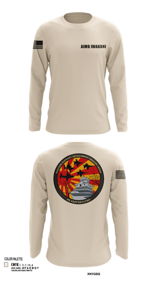 Long Sleeve Performance Shirt, AIMD Iwakuni, Navy, Teamtime, Team time, sublimation, custom sports apparel, team uniforms, spirit wear, spiritwear, sports uniforms, custom shirts, team store, custom team store, fundraiser sports, apparel fundraiser