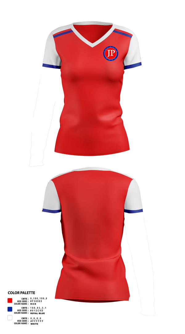 Womens Short Sleeve Vneck Shirt, Jackson Preparatory School Swimming, Swimming, Teamtime, Team time, sublimation, custom sports apparel, team uniforms, spirit wear, spiritwear, sports uniforms, custom shirts, team store, custom team store, fundraiser sports, apparel fundraiser