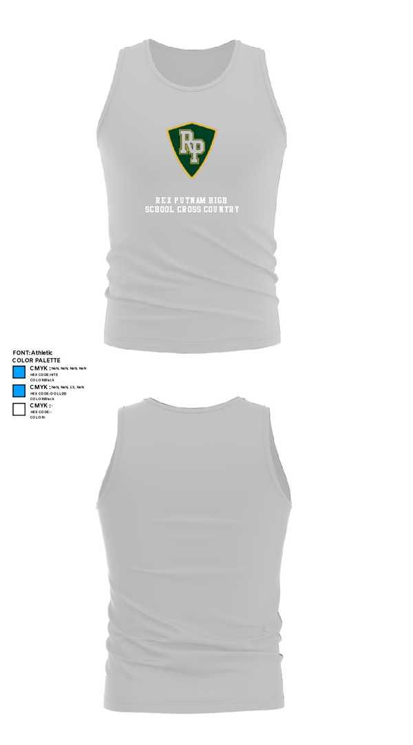 Tank Top, Rex Putnam High School Cross Country, Cross Country, Teamtime, Team time, sublimation, custom sports apparel, team uniforms, spirit wear, spiritwear, sports uniforms, custom shirts, team store, custom team store, fundraiser sports, apparel fundraiser