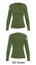 LOGISTICS 26909520 Women's Long Sleeve V-neck Shirt - 54