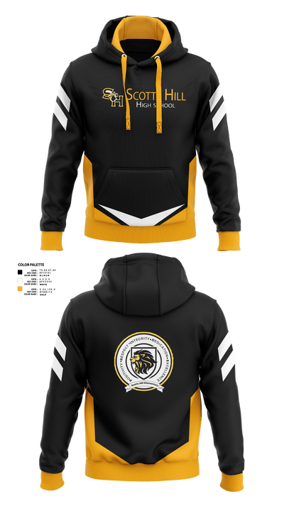 Scotts Hill High School Band 94366056 Hoodie - 40