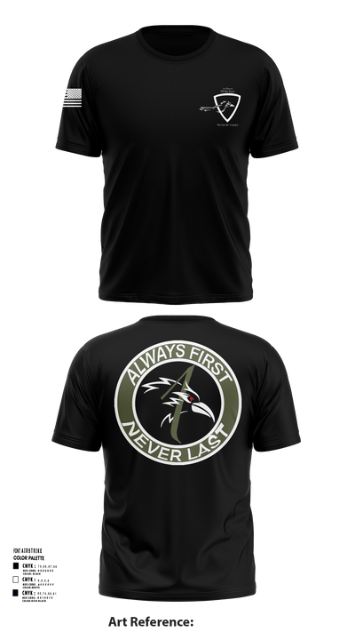 1055th Trans 1st Plt 68355484 Short Sleeve Performance Shirt - 122