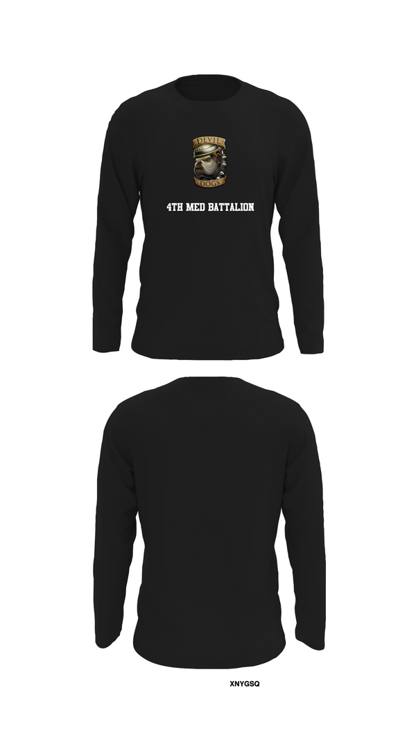 Long Sleeve Performance Shirt, 4th Med Battalion, Marines, Teamtime, Team time, sublimation, custom sports apparel, team uniforms, spirit wear, spiritwear, sports uniforms, custom shirts, team store, custom team store, fundraiser sports, apparel fundraiser