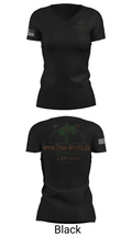 www.Tree-Works.de 32054649 Women's Short Sleeve V-neck Shirt - 38