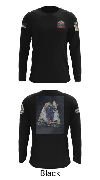Long Sleeve Performance Shirt, AIMD IWAKUNI, Navy, Teamtime, Team time, sublimation, custom sports apparel, team uniforms, spirit wear, spiritwear, sports uniforms, custom shirts, team store, custom team store, fundraiser sports, apparel fundraiser