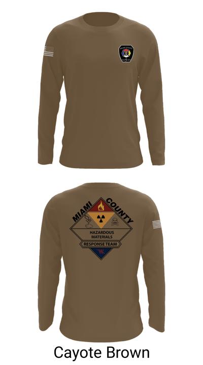 Miami County Hazmat 19346759 Long Sleeve Performance Shirt - 15