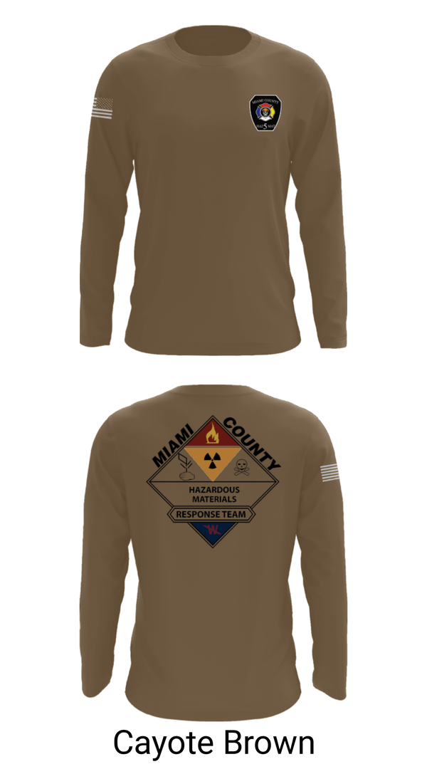 Long Sleeve Performance Shirt, Miami County Hazmat, , Teamtime, Team time, sublimation, custom sports apparel, team uniforms, spirit wear, spiritwear, sports uniforms, custom shirts, team store, custom team store, fundraiser sports, apparel fundraiser