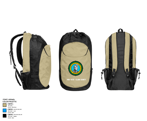 Gear Bag, PNW Vets - Clark County, , Teamtime, Team time, sublimation, custom sports apparel, team uniforms, spirit wear, spiritwear, sports uniforms, custom shirts, team store, custom team store, fundraiser sports, apparel fundraiser