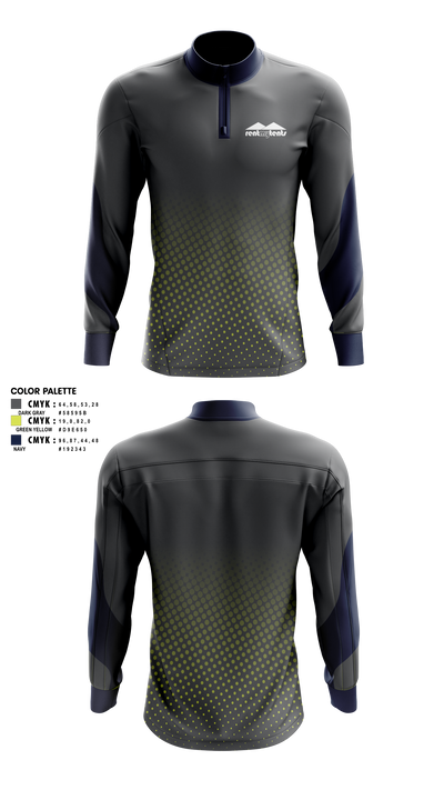 rentmytents 12420216 Quarter Zip Jacket - 1
